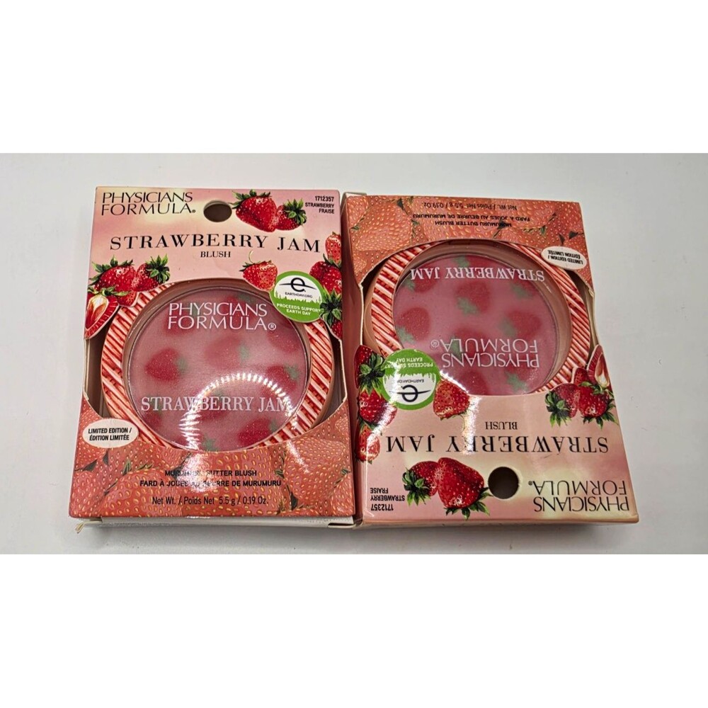 Physicians Formula Murumuru Butter Blush Strawberry Jam Pressed Powder 0.19oz LE